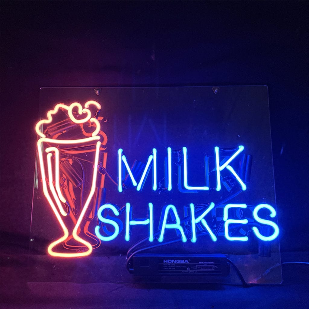 Neon Signs Land Neon Signs Milk Shakes Neon Light Sign
