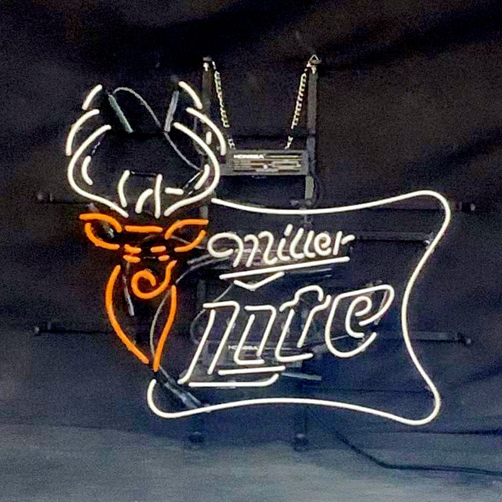 Neon Signs Land Neon Signs Miller Lite Deer Neon Signs