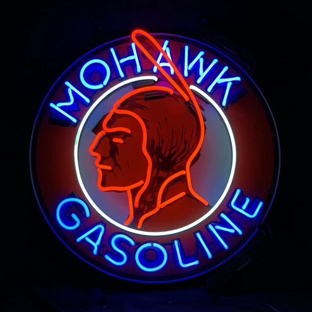 Neon Signs Land Neon Signs Mohawkk Gasoline Neon Signs Light