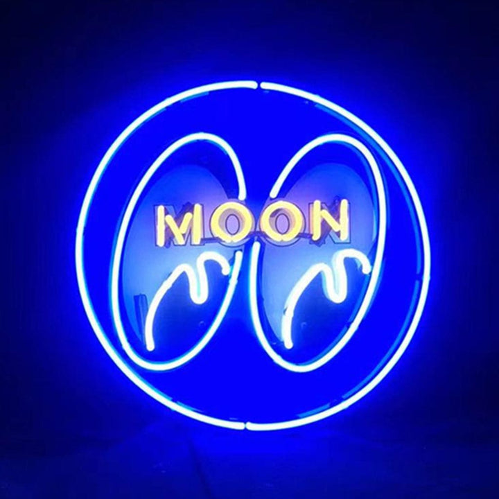 Neon Signs Land Neon Signs Moon Eyes Neon Signs Blue