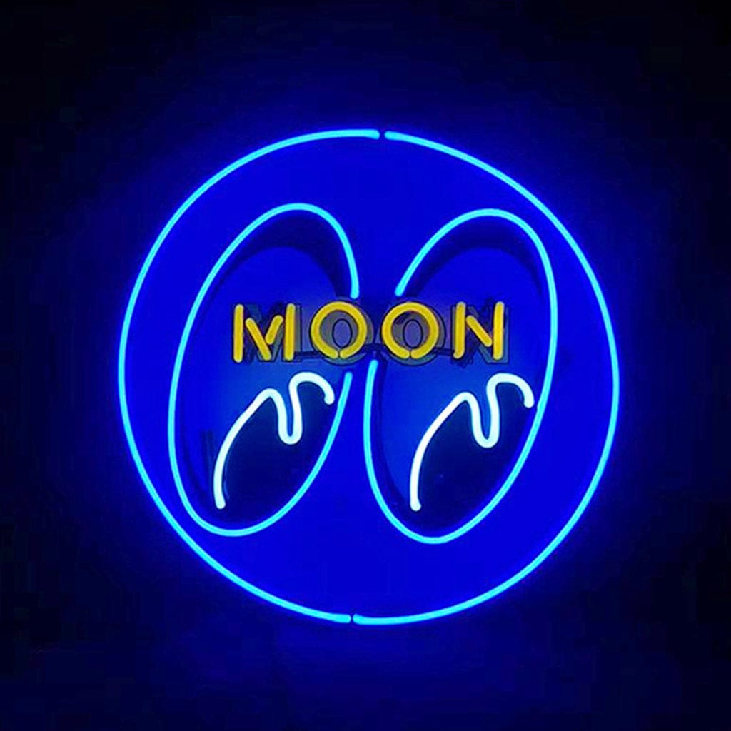 Neon Signs Land Neon Signs Moon Eyes Neon Signs Blue