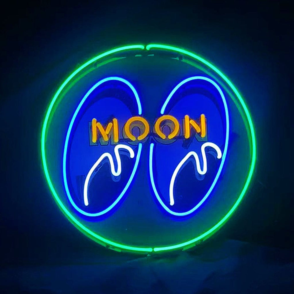 Neon Signs Land Neon Signs Moon Eyes Neon Signs Green