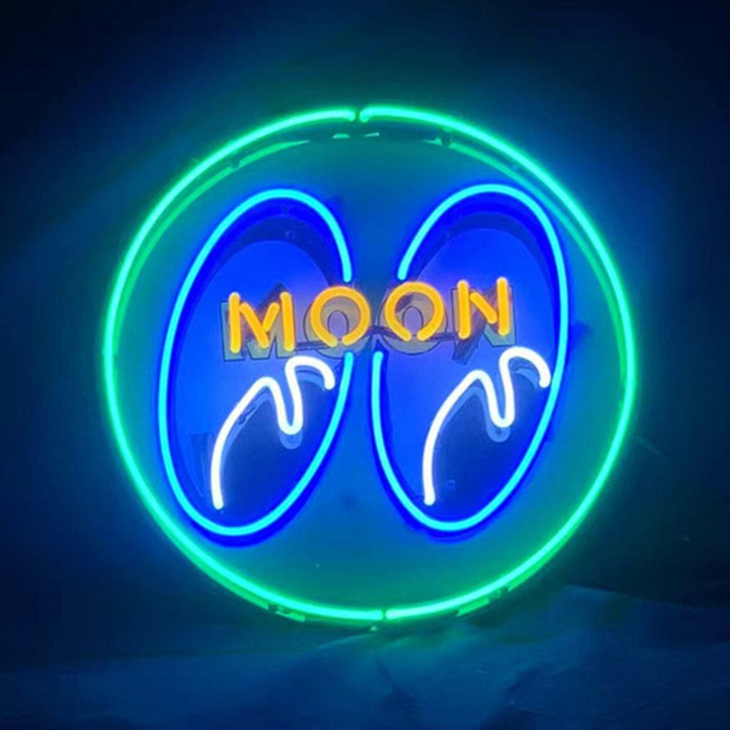 Neon Signs Land Neon Signs Moon Eyes Neon Signs Green