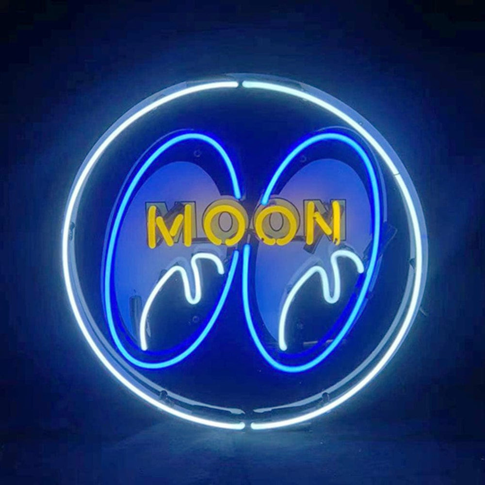 Neon Signs Land Neon Signs Moon Eyes Neon Signs White