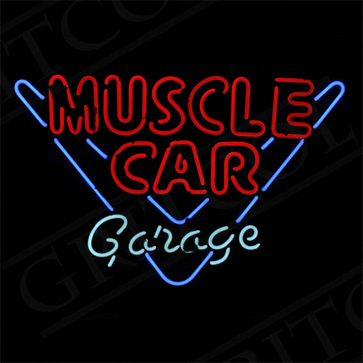 Neon Signs Land Neon Signs Muscle Car Garage Neon Ligth Sign