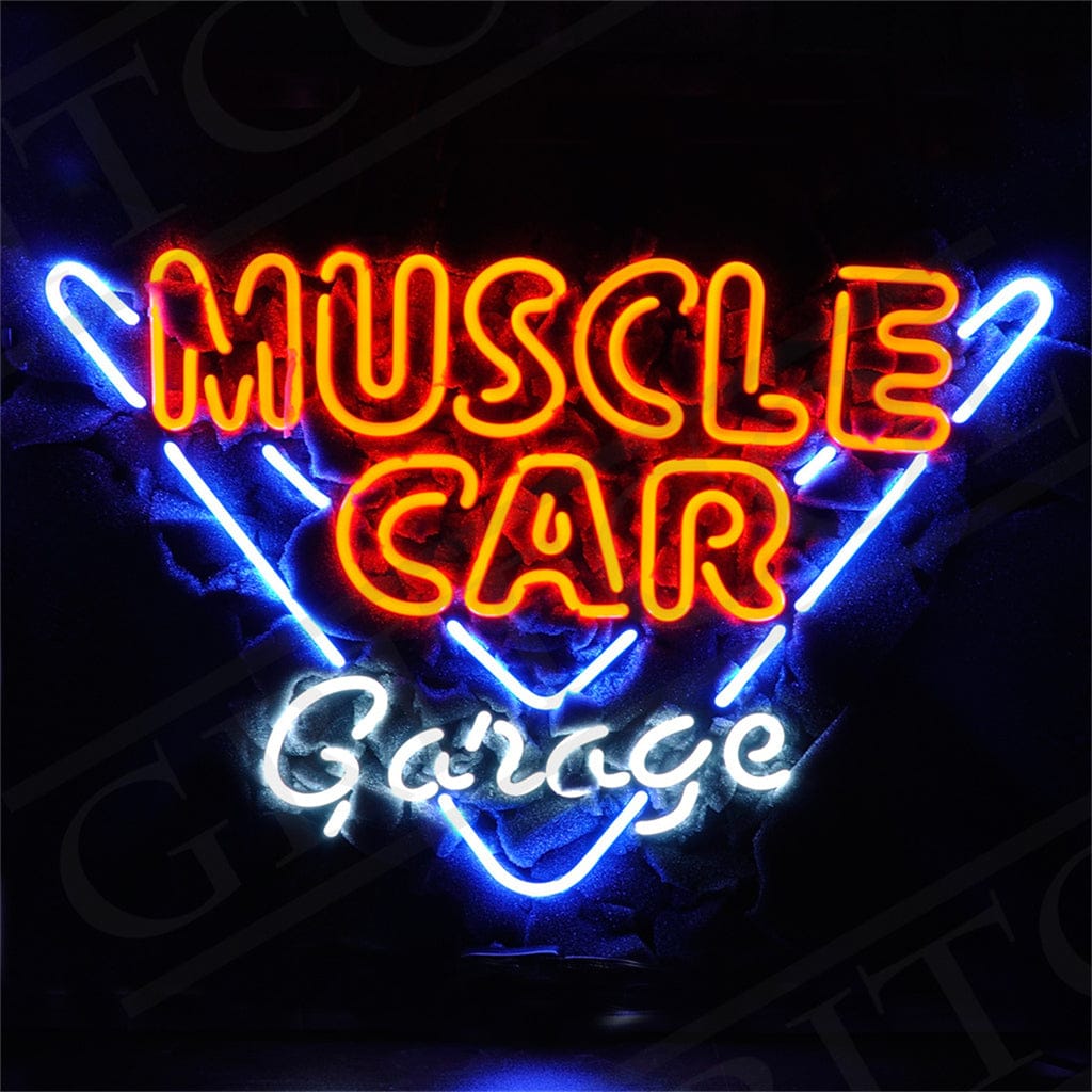 Neon Signs Land Neon Signs Muscle Car Garage Neon Ligth Sign