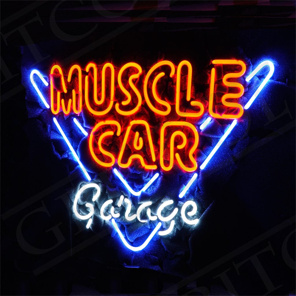 Neon Signs Land Neon Signs Muscle Car Garage Neon Ligth Sign