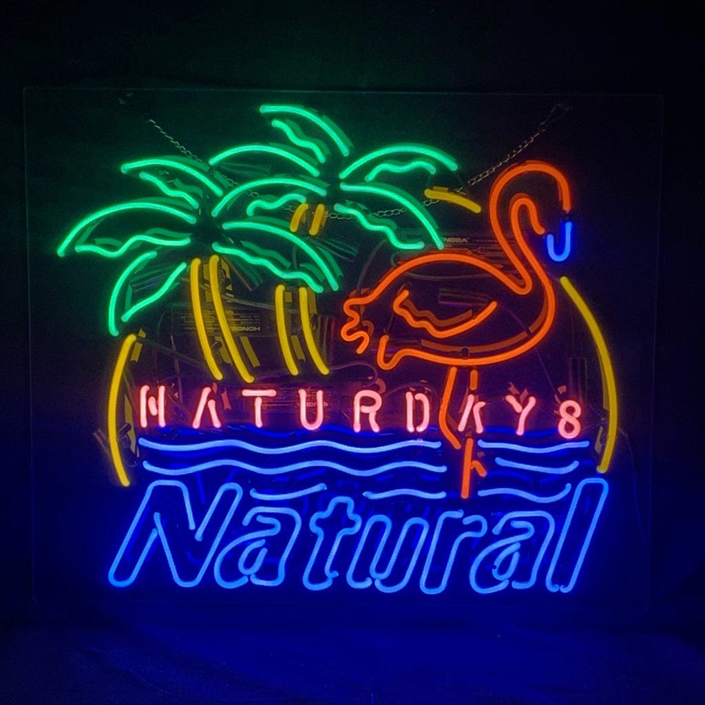 Neon Signs Land Neon Signs Natural Days Flaminigo Palm Tree Neon_Signs