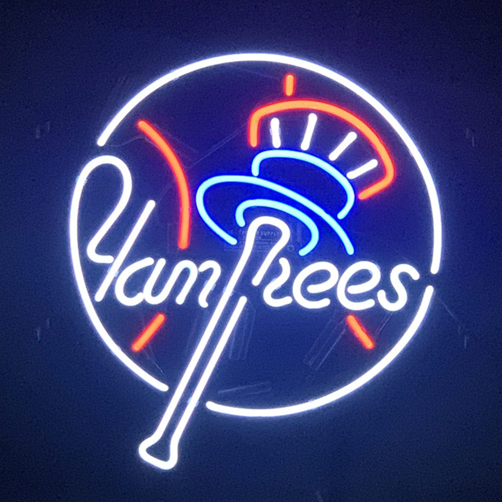 Neon Signs Land Neon Signs NLB New York Yankees Baseball Neon Signs