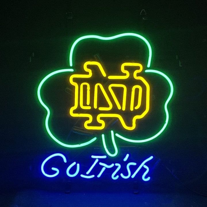 Neon Signs Land Neon Signs Notre Dame Go Irish Neon Signs Light
