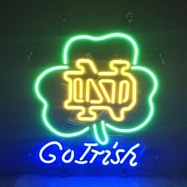 Neon Signs Land Neon Signs Notre Dame Go Irish Neon Signs Light