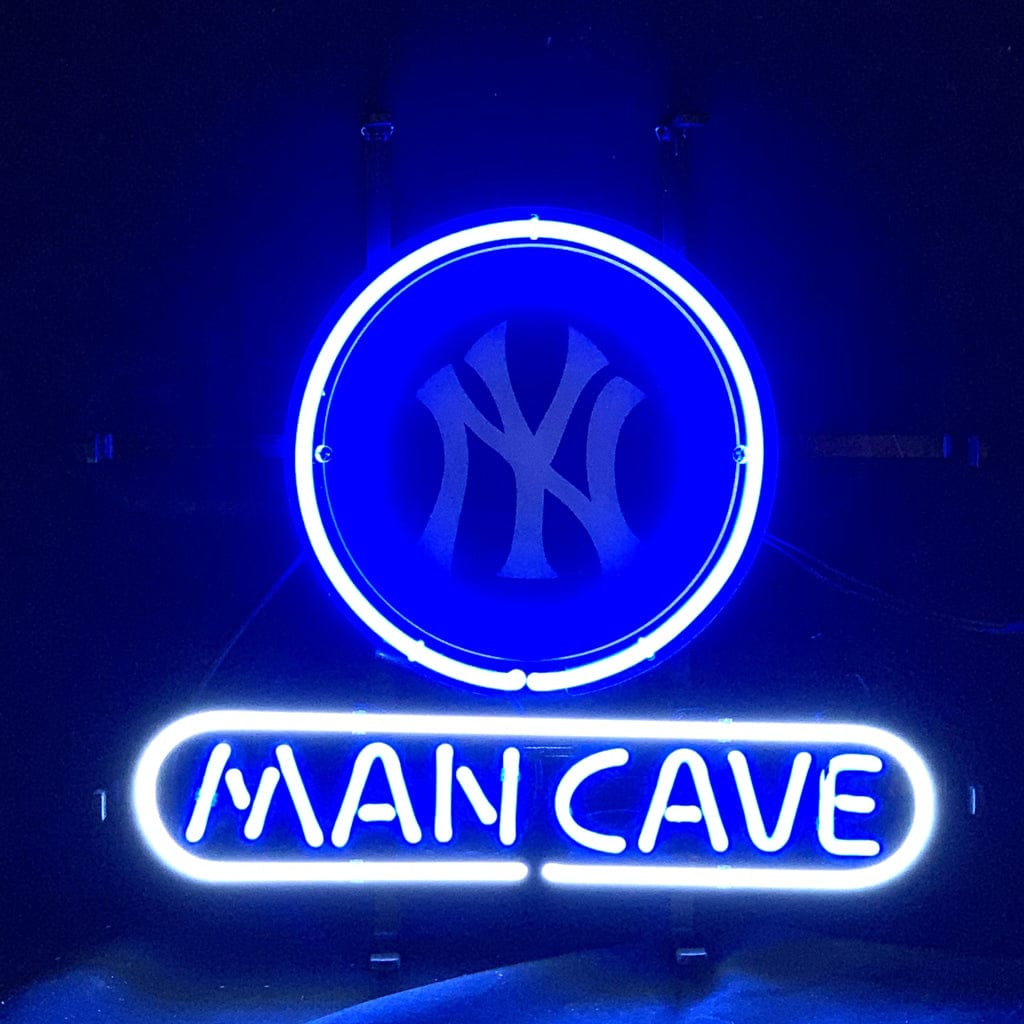Neon Signs Land Neon Signs NY New York Yanees and Man Cave Neon Signs Light