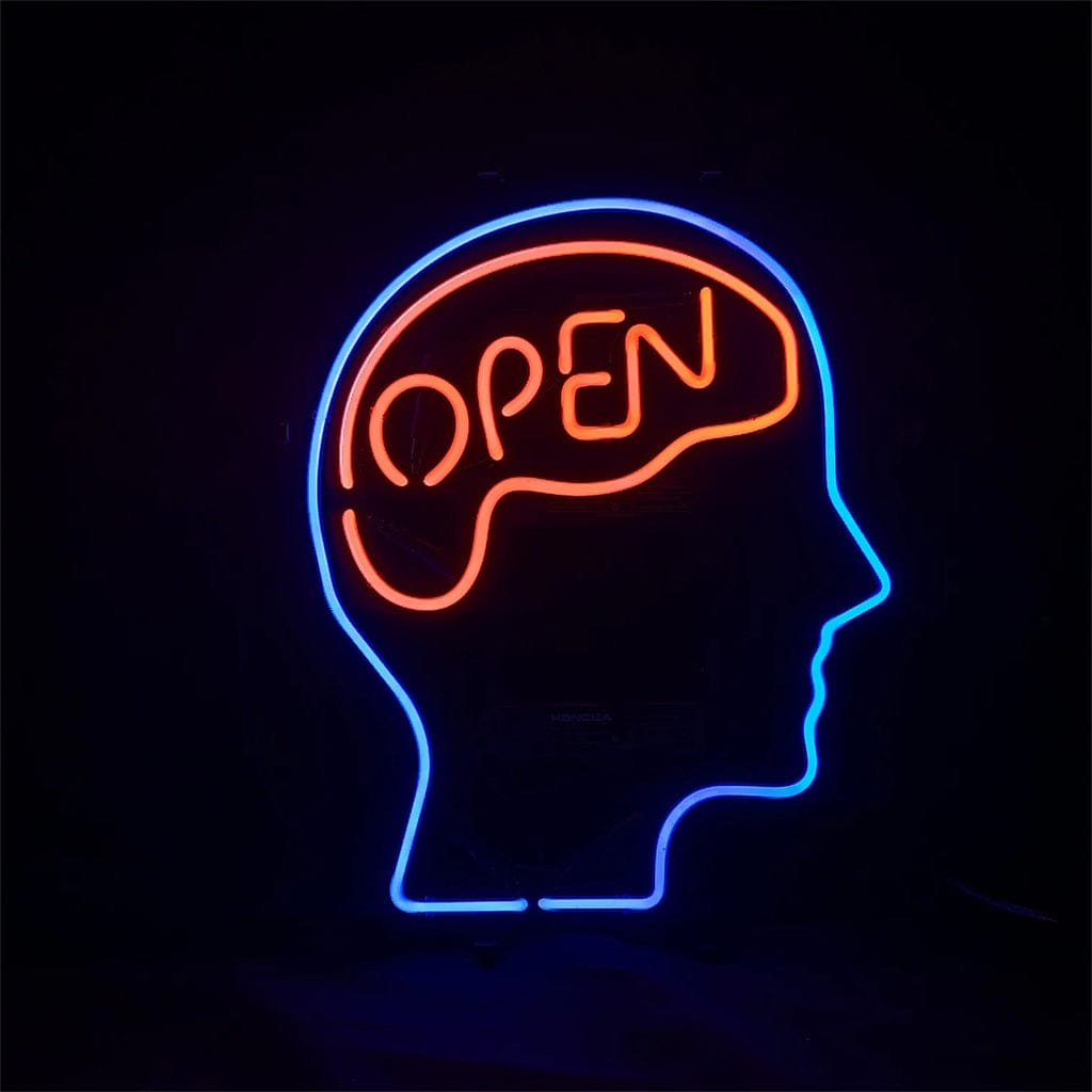 Neon Signs Land Neon Signs Open Mind Neon Light Sign