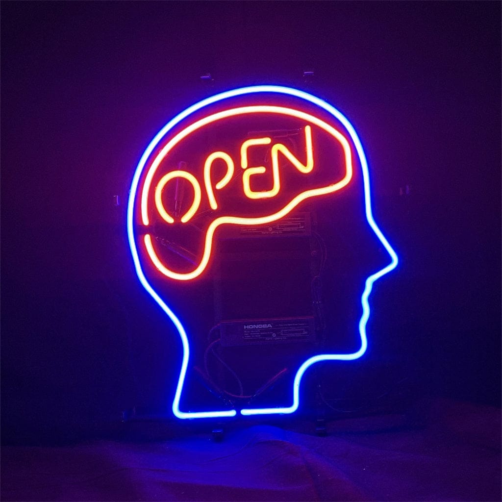Neon Signs Land Neon Signs Open Mind Neon Light Sign