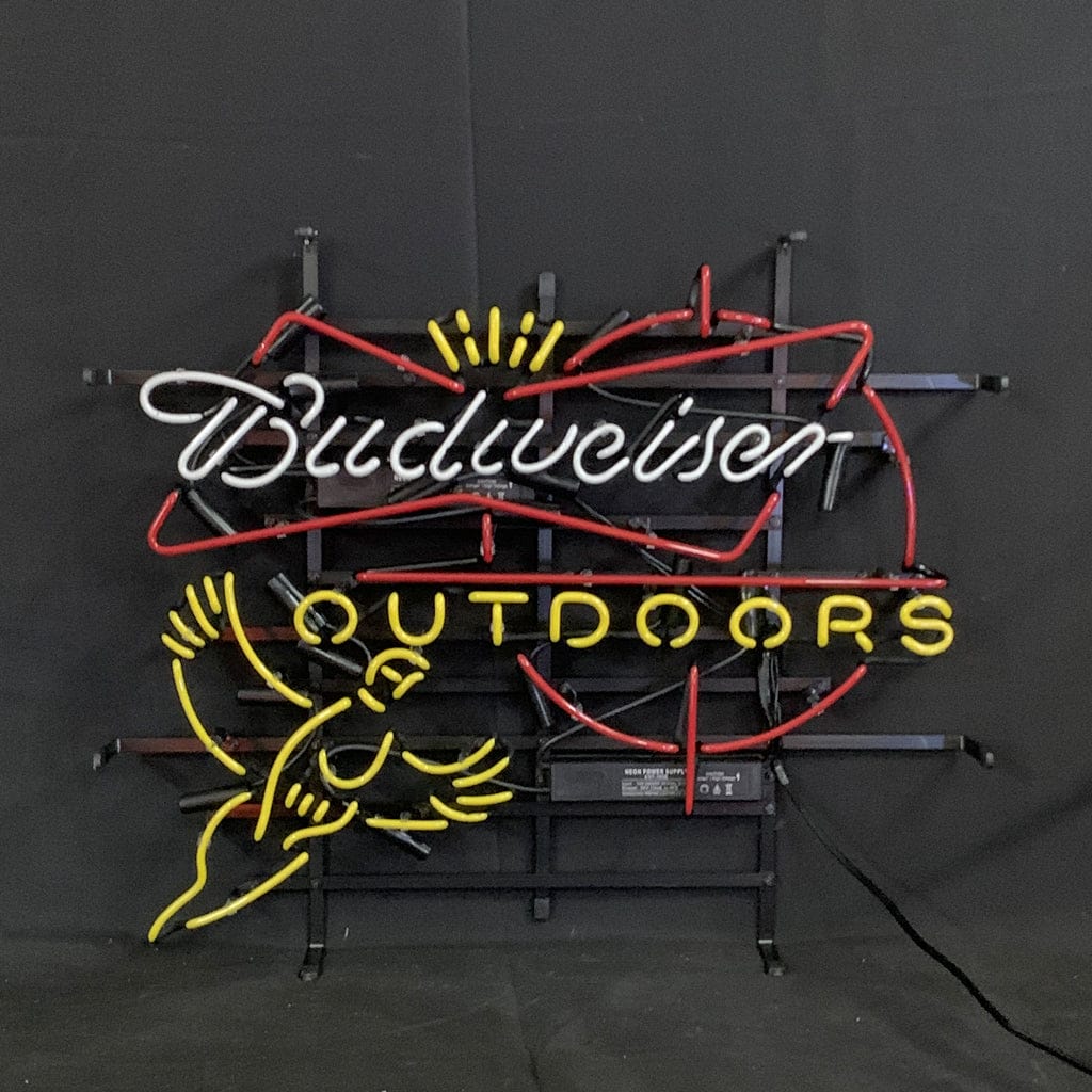 Neon Signs Land Neon Signs Outdoors Pheasant Budweiser with Crown Neon Light Sign
