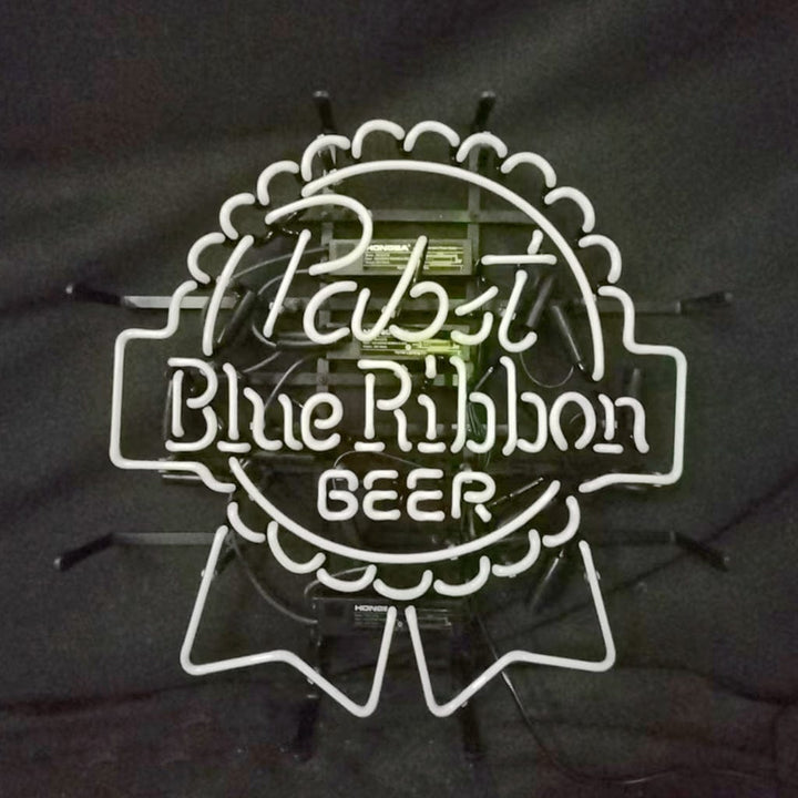 Neon Signs Land Neon Signs Pabst Blue Ribbon Beer Logo Neon Signs