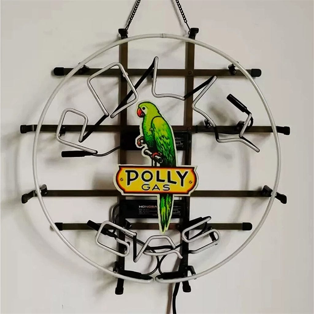 Neon Signs Land Neon Signs Parrot Polly Gas Neon Signs