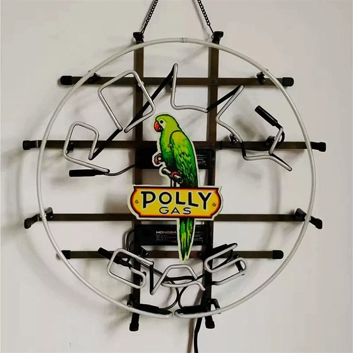 Neon Signs Land Neon Signs Parrot Polly Gas Neon Signs