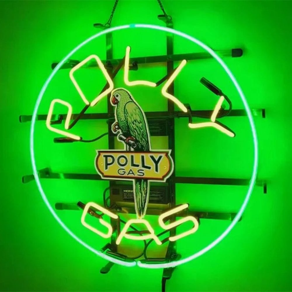 Neon Signs Land Neon Signs Parrot Polly Gas Neon Signs