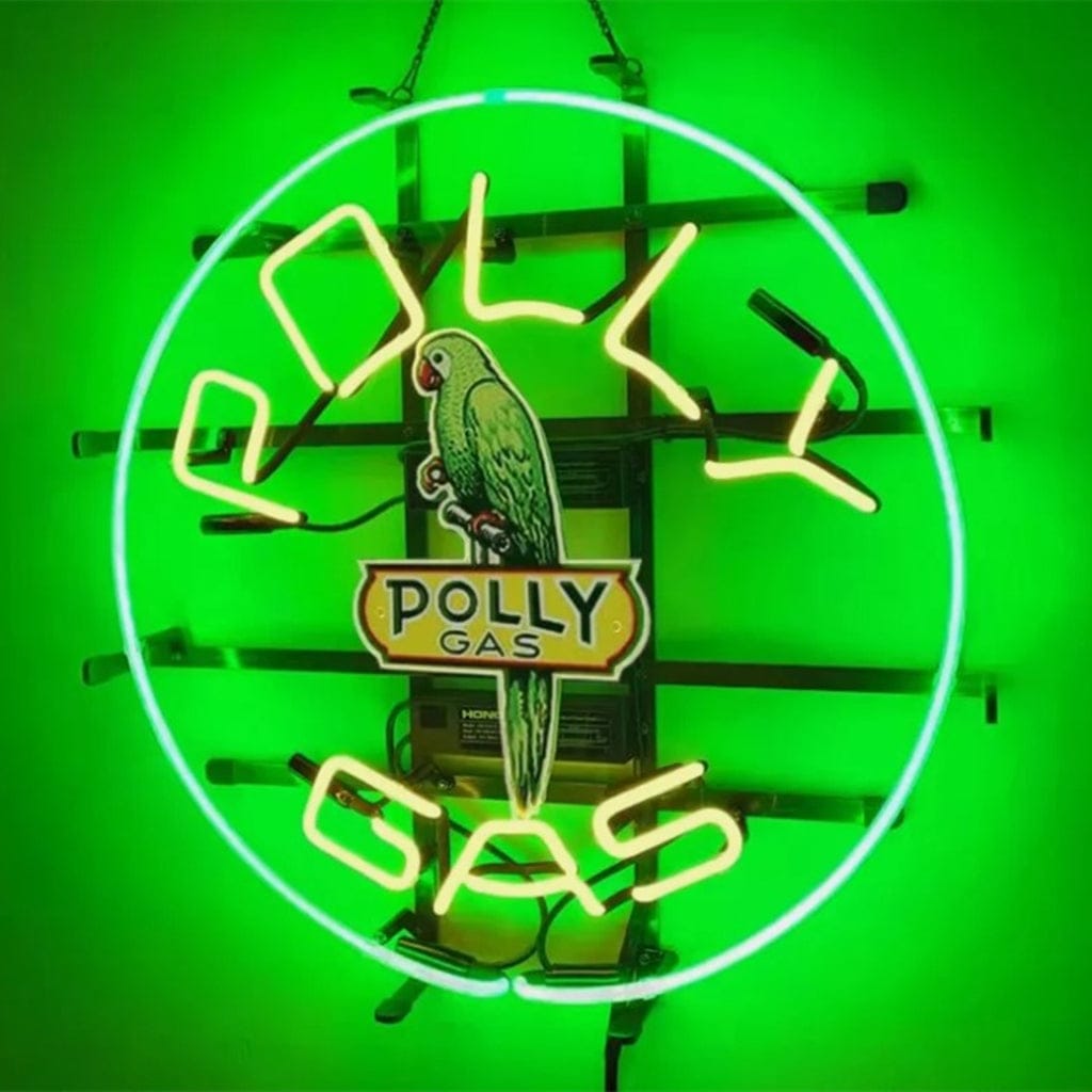 Neon Signs Land Neon Signs Parrot Polly Gas Neon Signs