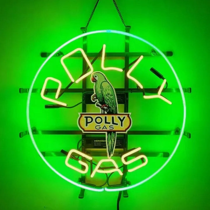 Neon Signs Land Neon Signs Parrot Polly Gas Neon Signs