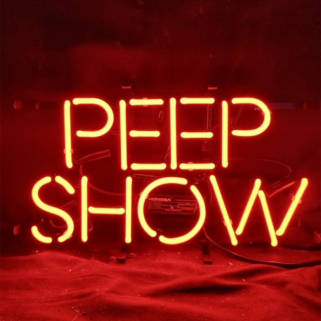 Neon Signs Land Neon Signs Peep Show Neon Signs