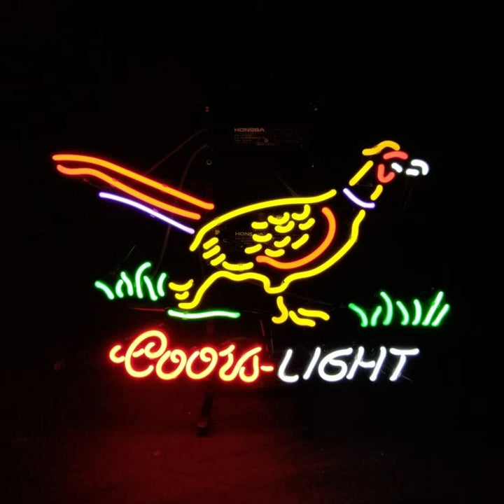 Neon Signs Land Neon Signs Pheasant Coors Light Neon Light Sign