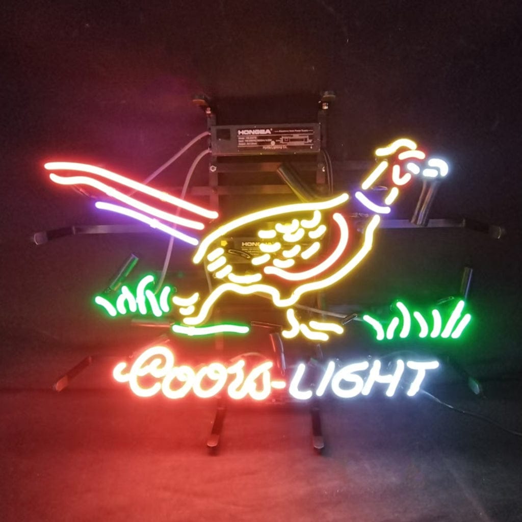 Neon Signs Land Neon Signs Pheasant Coors Light Neon Light Sign