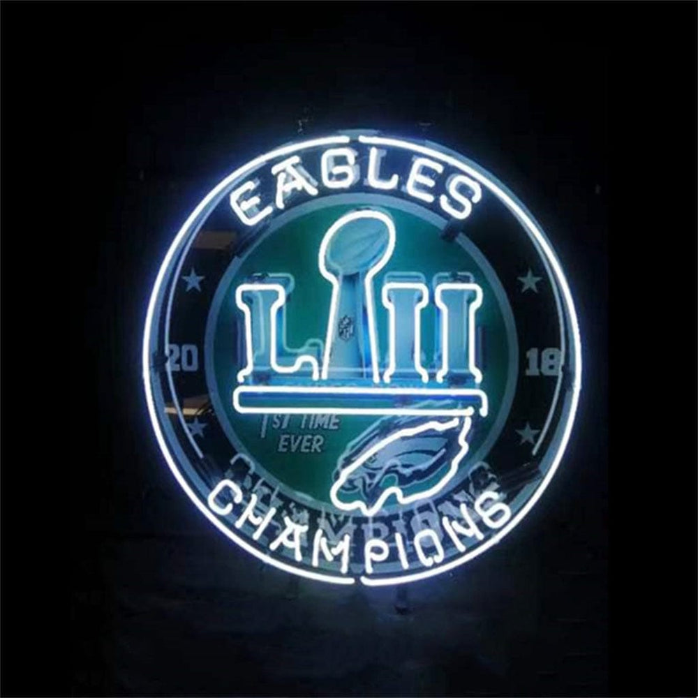 Neon Signs Land Neon Signs Philadelphia Eagles 2018 Champions Cup Neon Signs