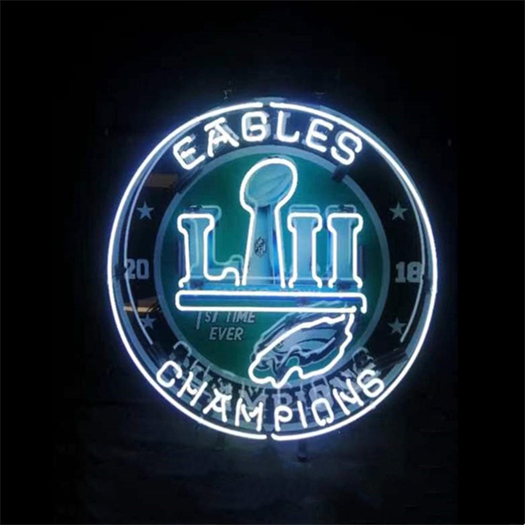 Neon Signs Land Neon Signs Philadelphia Eagles 2018 Champions Cup Neon Signs