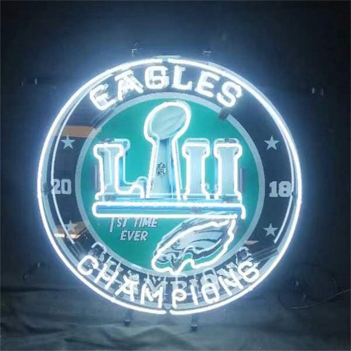 Neon Signs Land Neon Signs Philadelphia Eagles 2018 Champions Cup Neon Signs