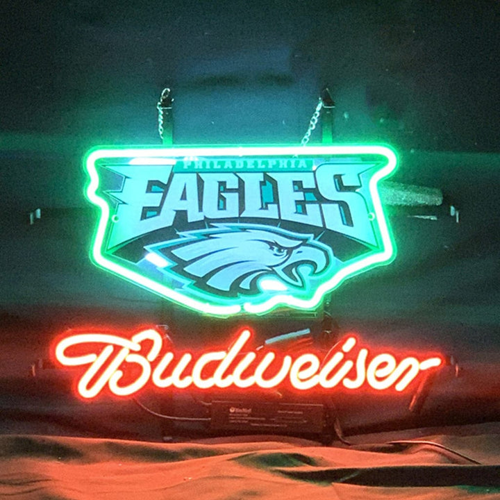 Neon Signs Land Neon Signs Philadelphia Eagles Budweiser Neon Signs