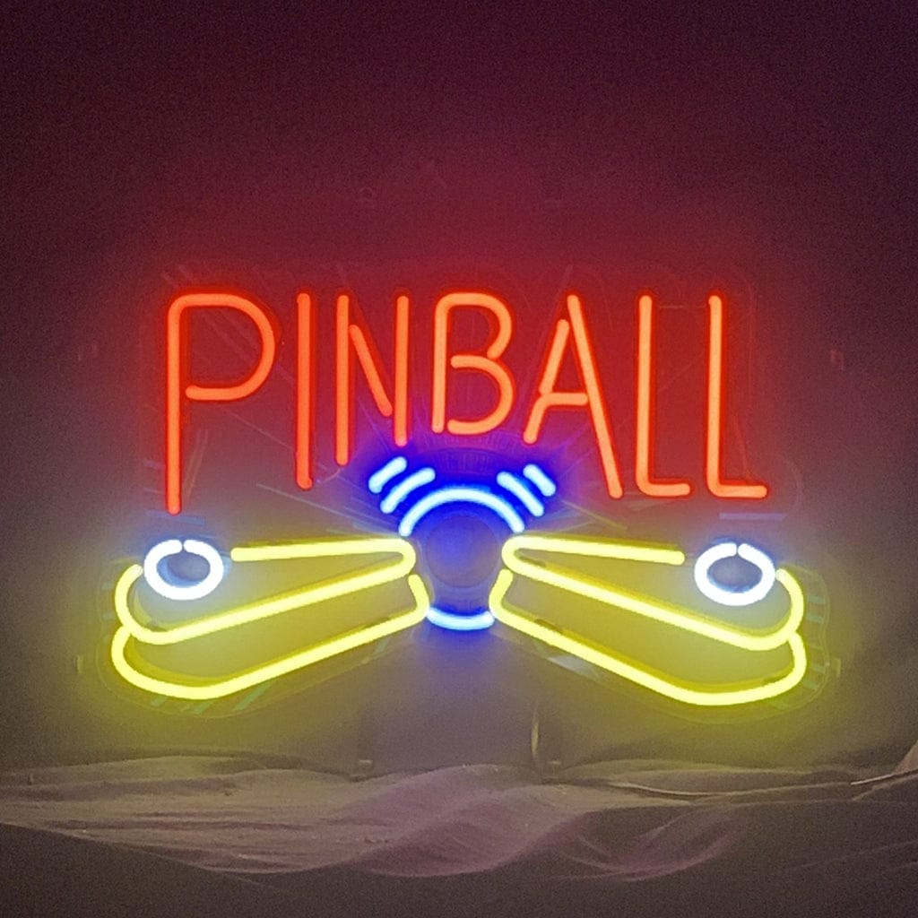 Neon Signs Land Neon Signs Pinball Game Machine Neon Signs
