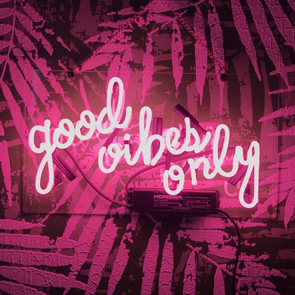 Neon Signs Land Neon Signs Pink Vibes Neon Signs