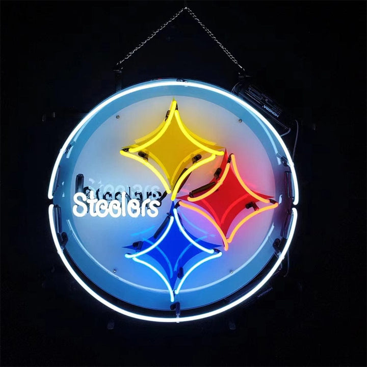 Neon Signs Land Neon Signs Pittsburgh Steelers Football Logo Neon Signs