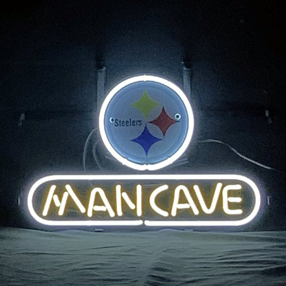 Neon Signs Land Neon Signs Pittsburgh Steelers Football Man Cave Neon Signs