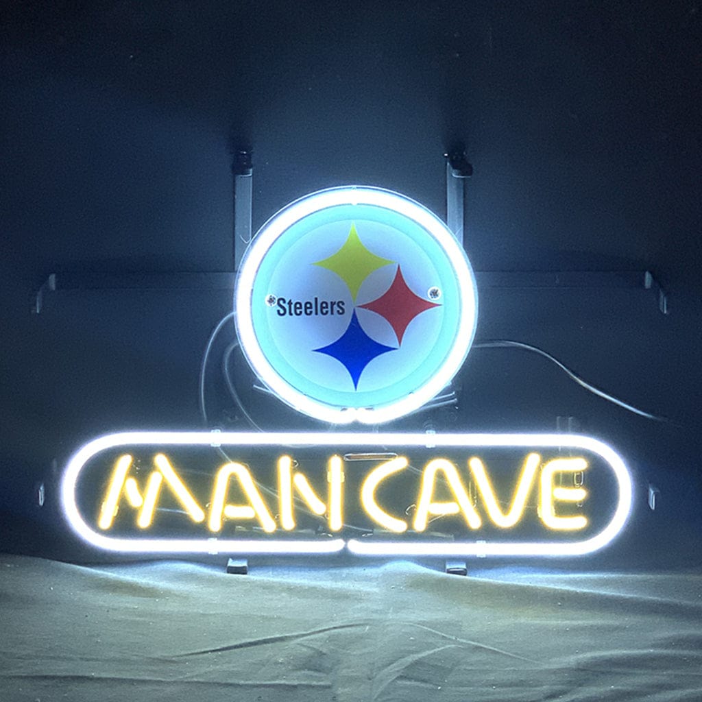 Neon Signs Land Neon Signs Pittsburgh Steelers Football Man Cave Neon Signs