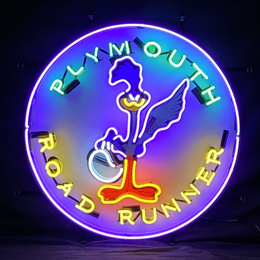 Neon Signs Land Neon Signs Plymouth Road Runner Superbird Neon Sign Light