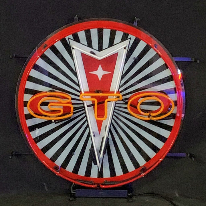 Neon Signs Land Neon Signs Pontiac GTO Auto Car Neon Signs