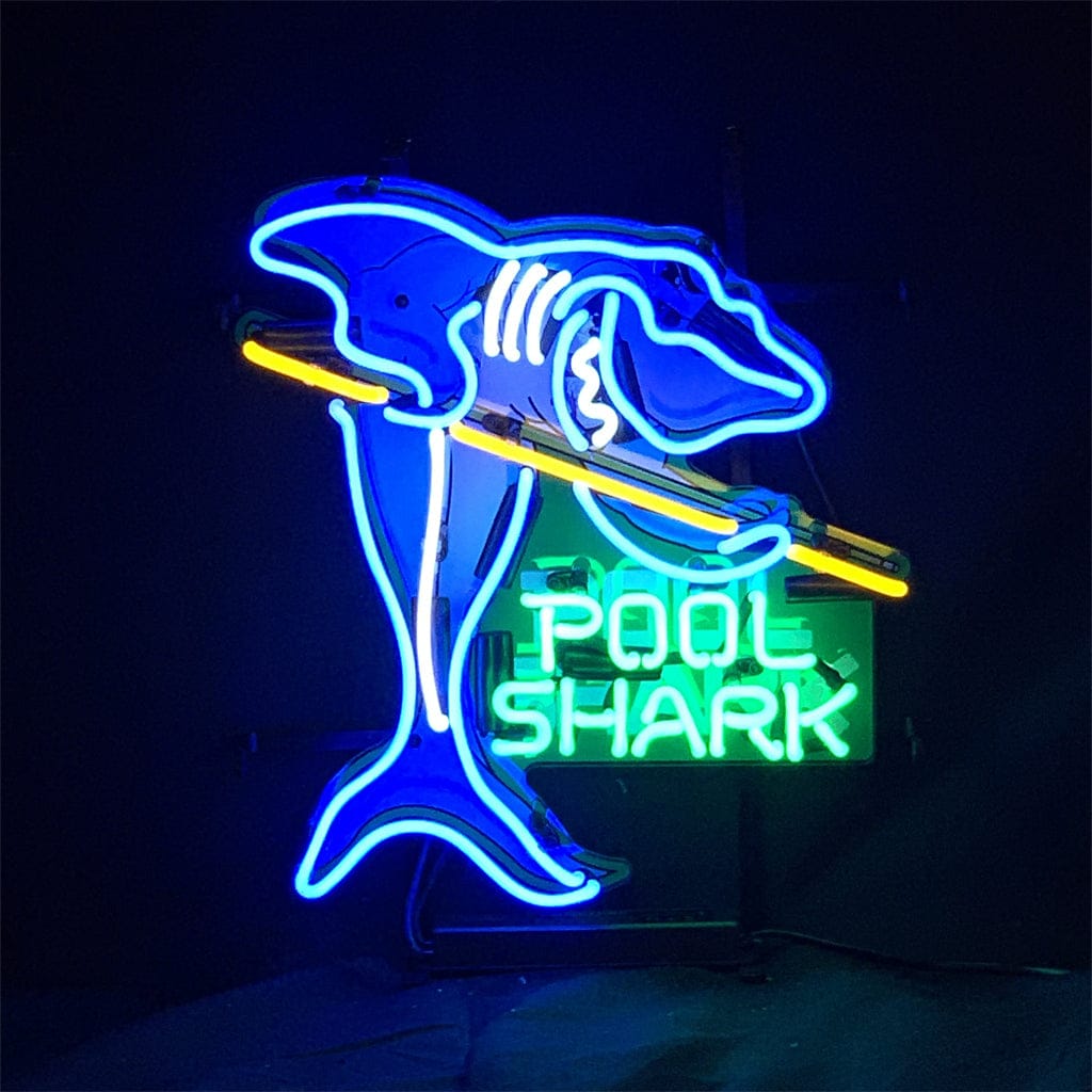 Neon Signs Land Neon Signs Pool Shark Neon Signs