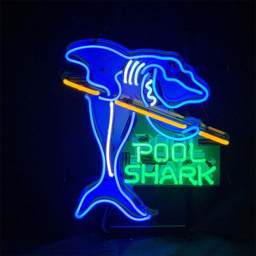 Neon Signs Land Neon Signs Pool Shark Neon Signs