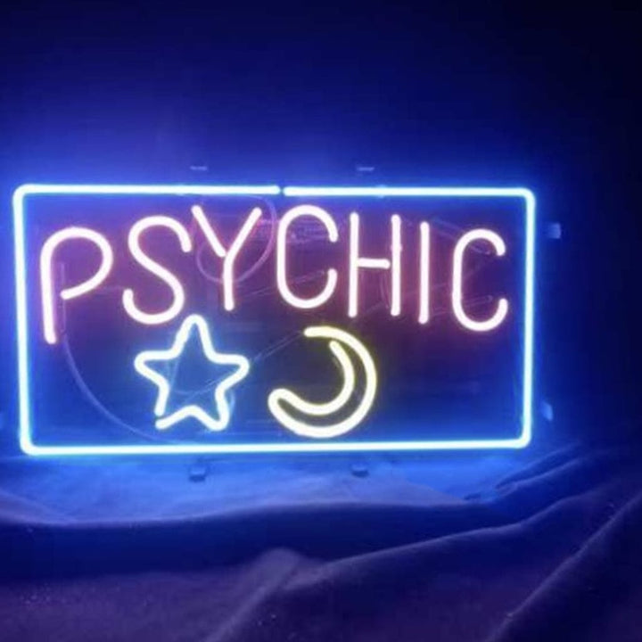 Neon Signs Land Neon Signs Psychic Moon Star Neon Signs