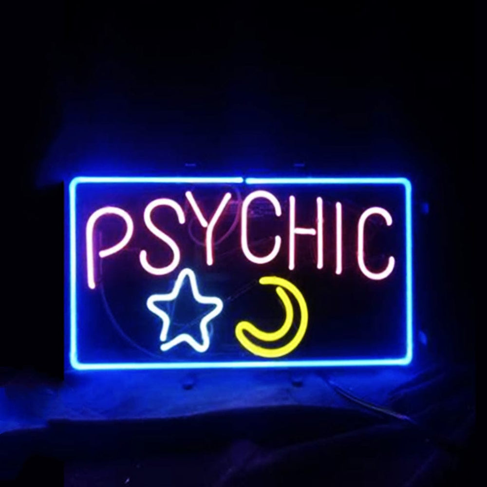 Neon Signs Land Neon Signs Psychic Moon Star Neon Signs