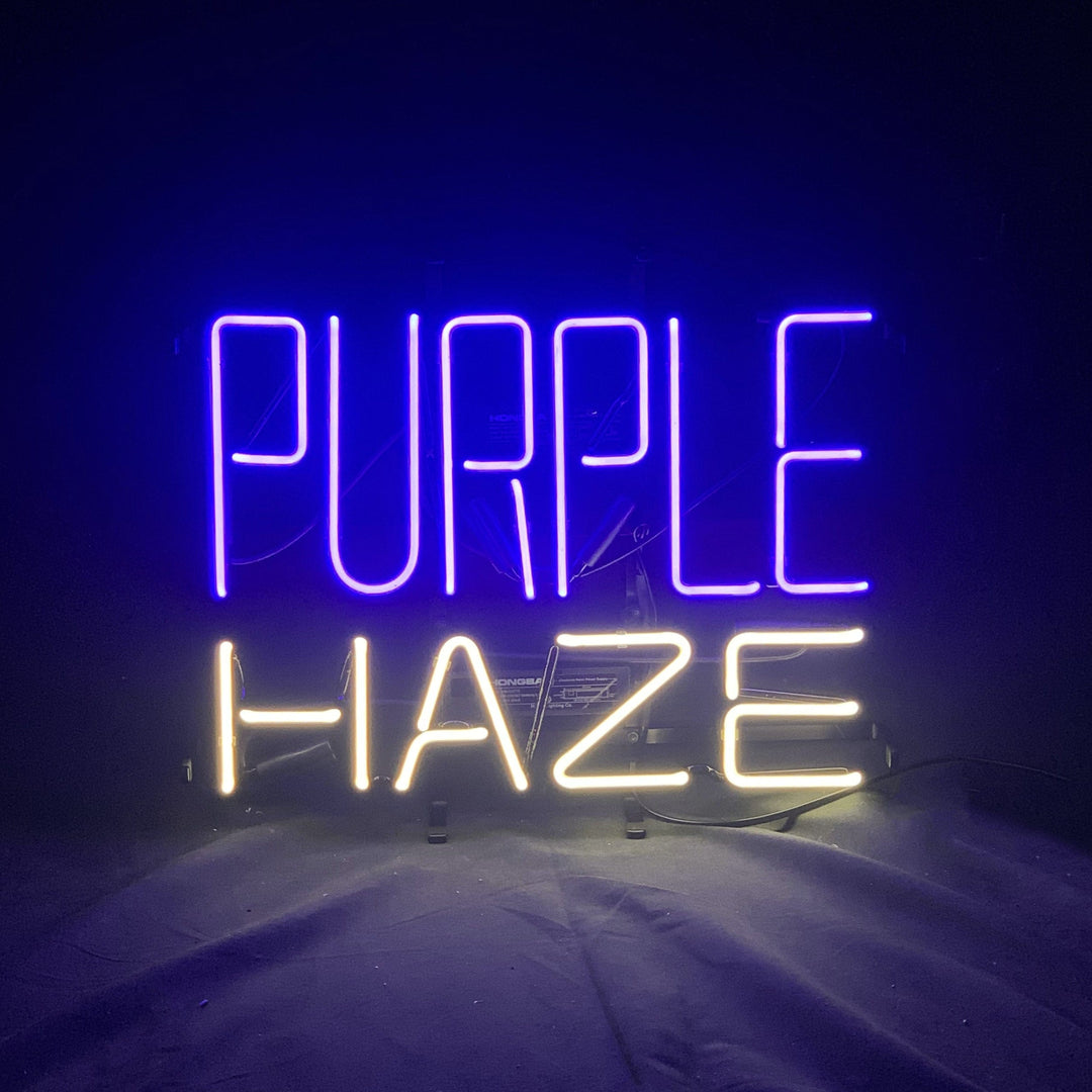 Neon Signs Land Neon Signs Purple Haze Beer Neon Sign Light