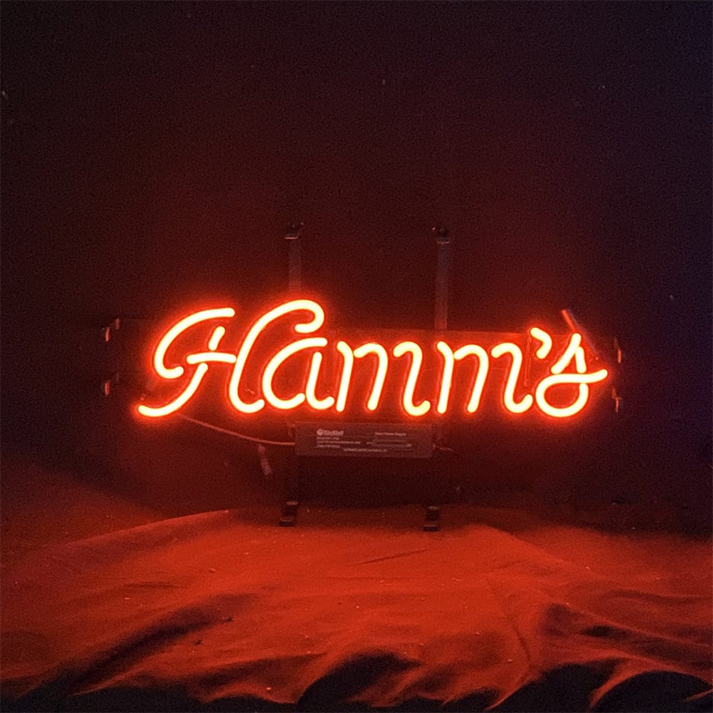 Neon Signs Land Neon Signs Red Hamm's Beer Neon Sign Light