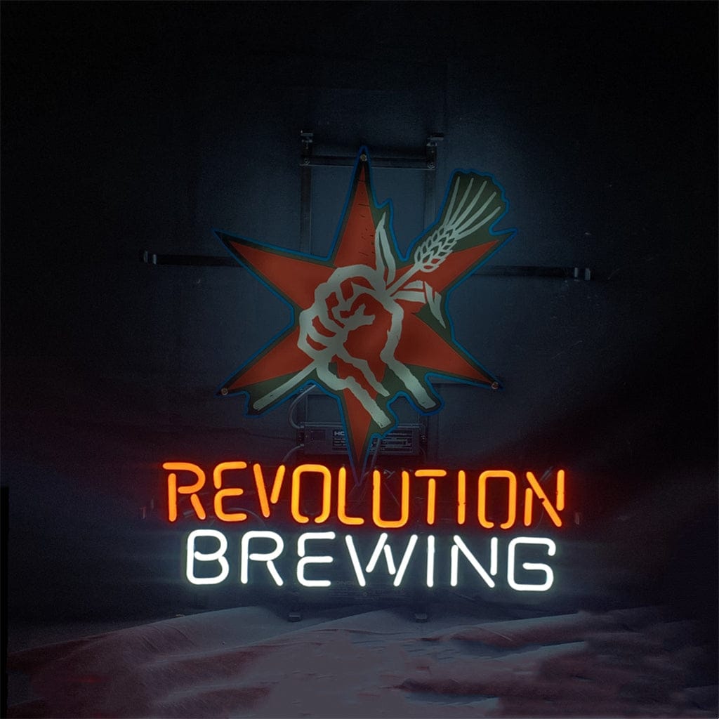 Neon Signs Land Neon Signs Revolution Brewing Beer Neon Signs Light