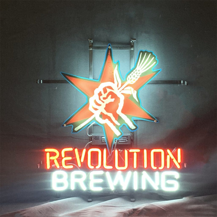 Neon Signs Land Neon Signs Revolution Brewing Beer Neon Signs Light