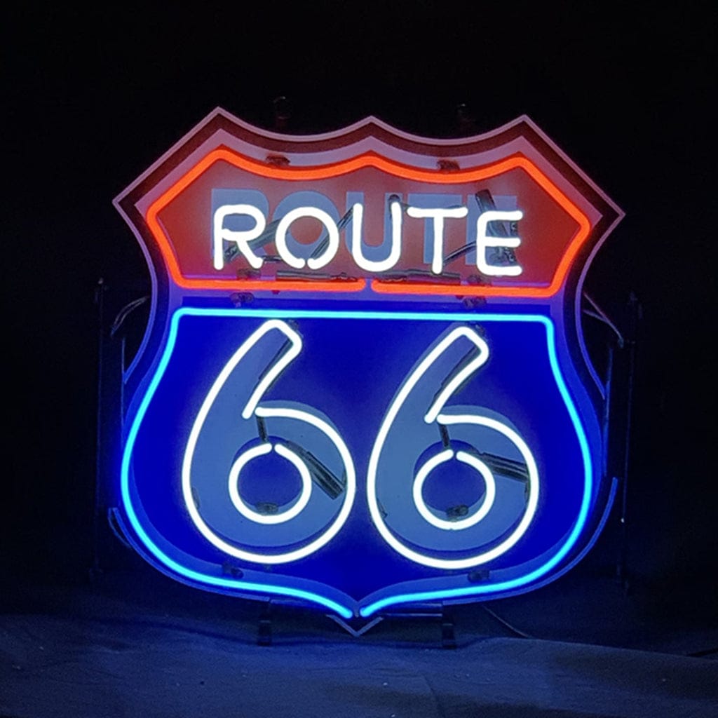 Neon Signs Land Neon Signs Route 66 Mother Road Neon Signs Light