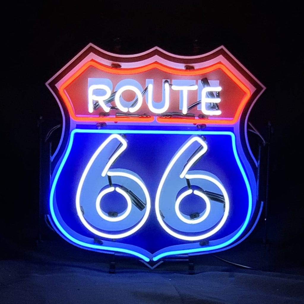 Neon Signs Land Neon Signs Route 66 Mother Road Neon Signs Light
