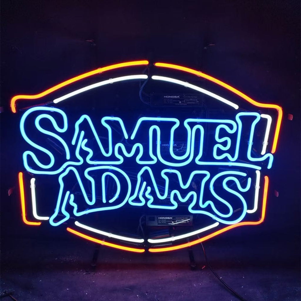 Neon Signs Land Neon Signs Samuel Adams Beer Lager Neon Signs Light